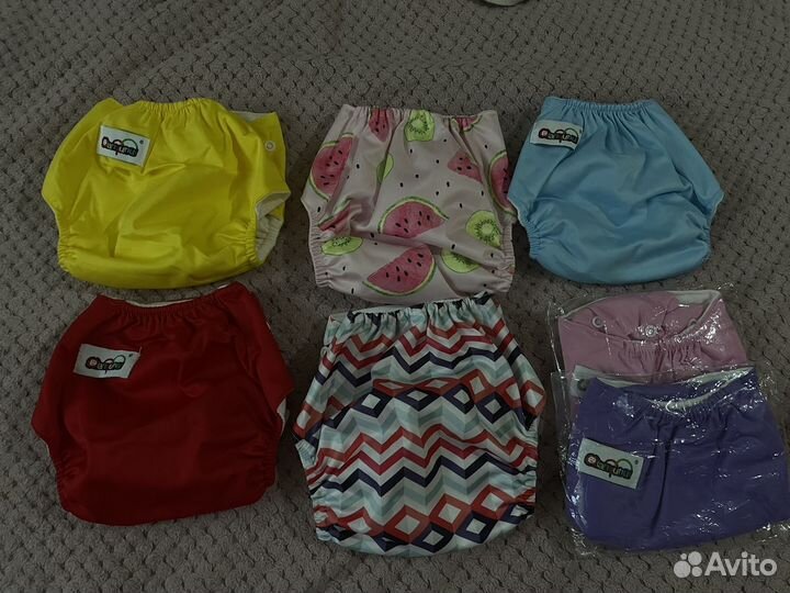 Многоразовые подгузники и вкладыши