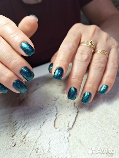 Маникюр с покрытием гель лаком