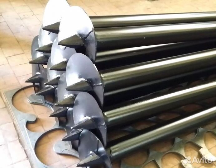 Монтаж винтовых свай от производителя