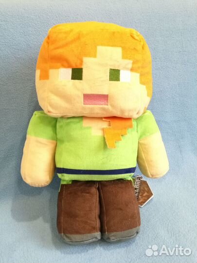 Алекса мягкая игрушка с Майнкрафт. Оригинал