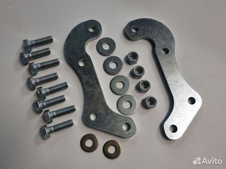 Переходные пластины тормозов ваз Нива суппорт 2108