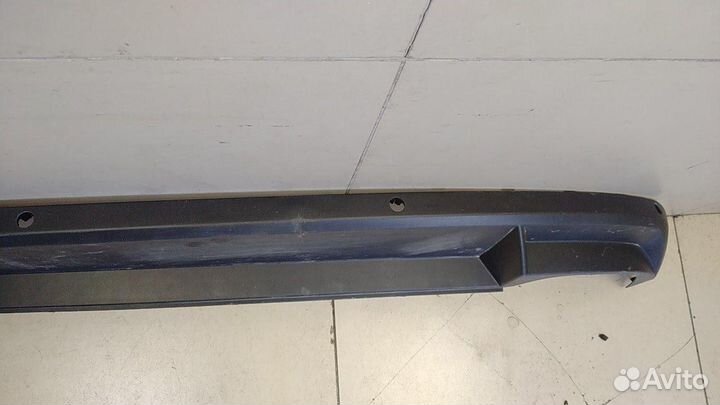 Бампер задний юбка нижняя часть под парктроник