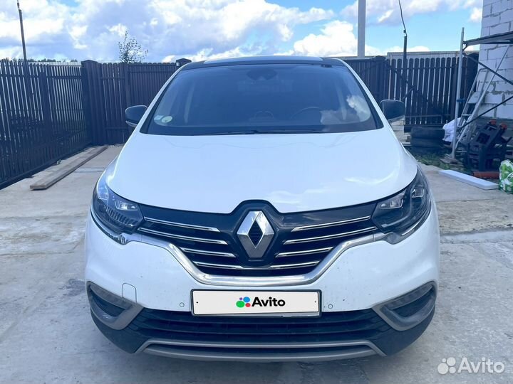 Renault Espace 1.6 МТ, 2017, 105 000 км