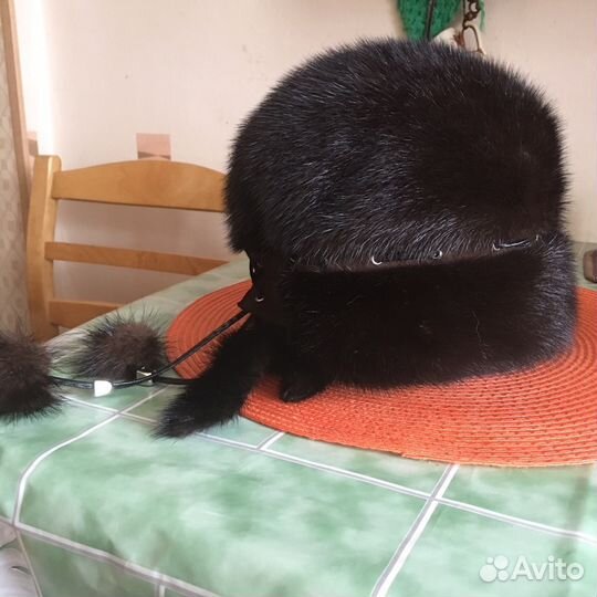 Шапка норковая(бандана)