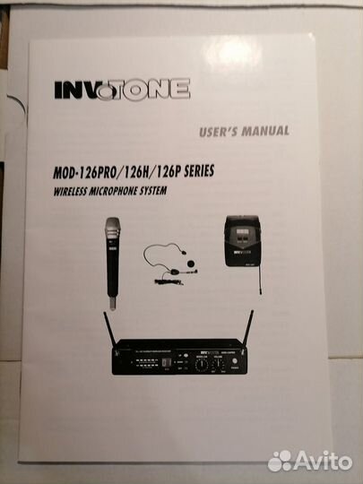 Микрофон беспроводной invotone