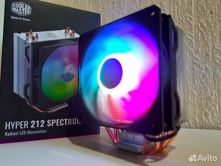 Новый Кулер Процессора Cooler Master Hyper 212 RGB