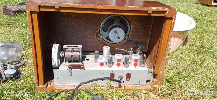 Радиоприемник Родина 1950г