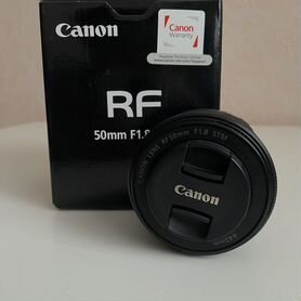 Объектив canon RF 50mm 1 8