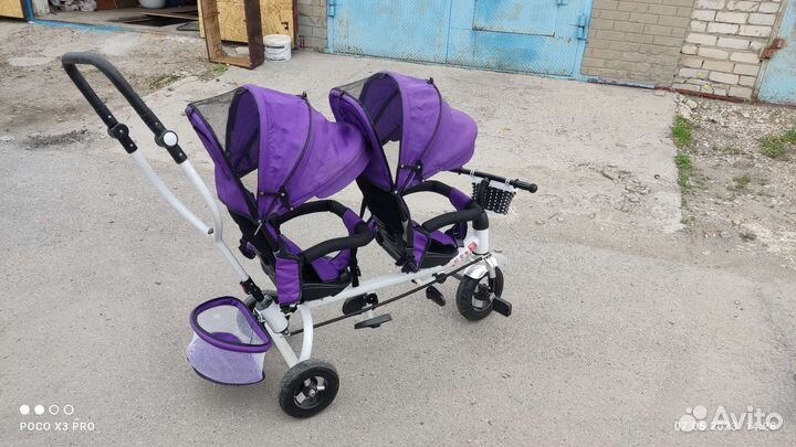 Прогулочная коляска для двойни или погодок