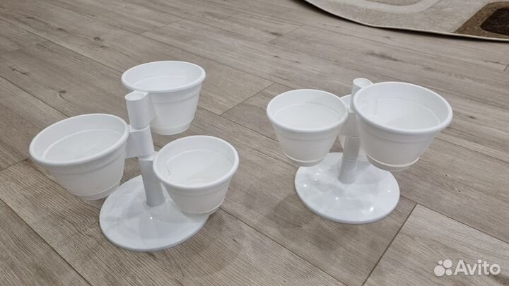 Горшок для цветов каскад по 0.7л