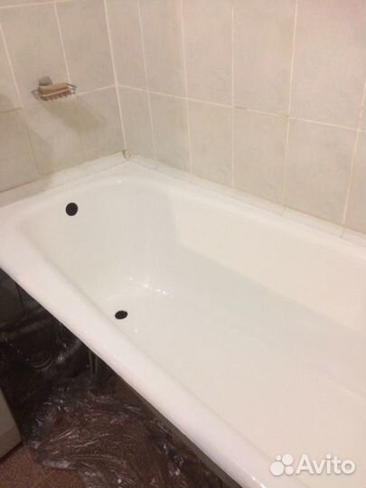 Реставрация ванн финским акрилом