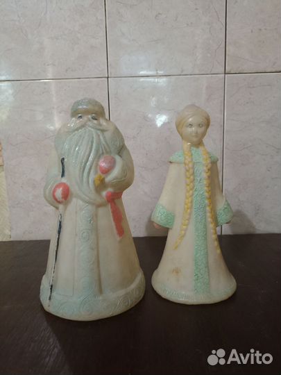 Ватный дед мороз СССР