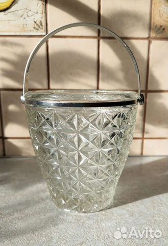 Хрустальная сахарница