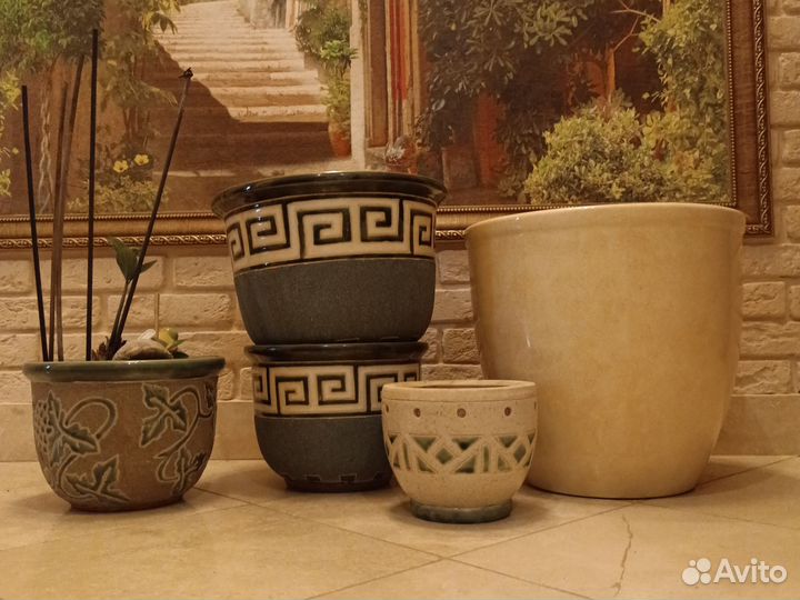 Горшок керамический