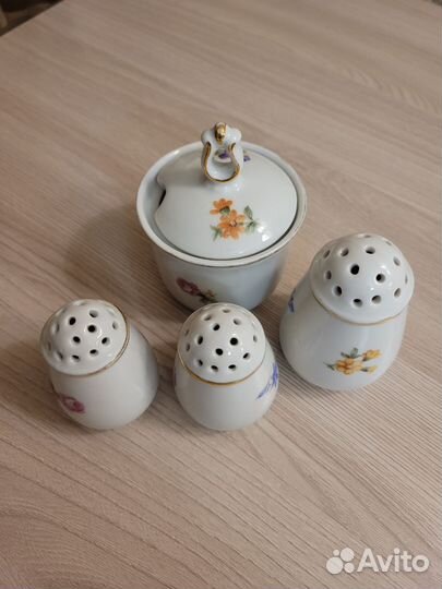 Набор для специй, салфетница