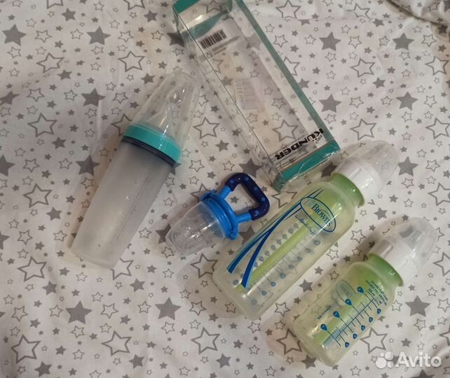 Бутылочки для кормления dr browns, бутылочка-ложка