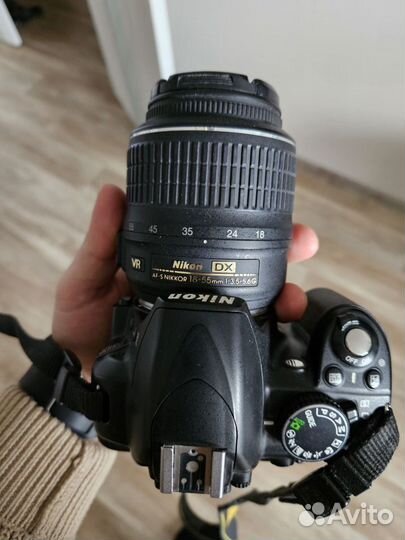 Nikon d3100 kit 18-55mm + 55-300mm