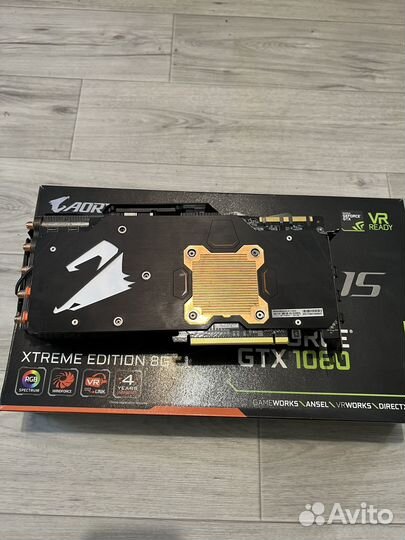 Видеокарта aorus GTX 1080 8GB