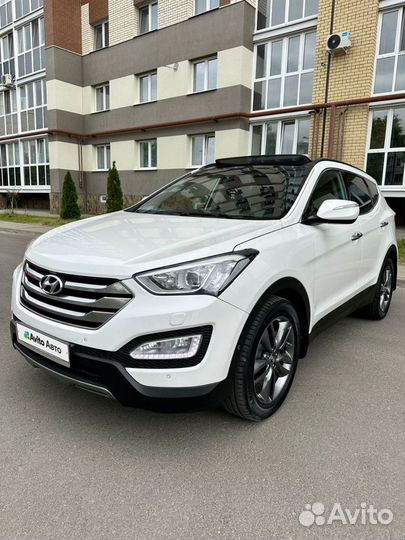 Hyundai Santa Fe 2.2 AT, 2013, 132 850 км