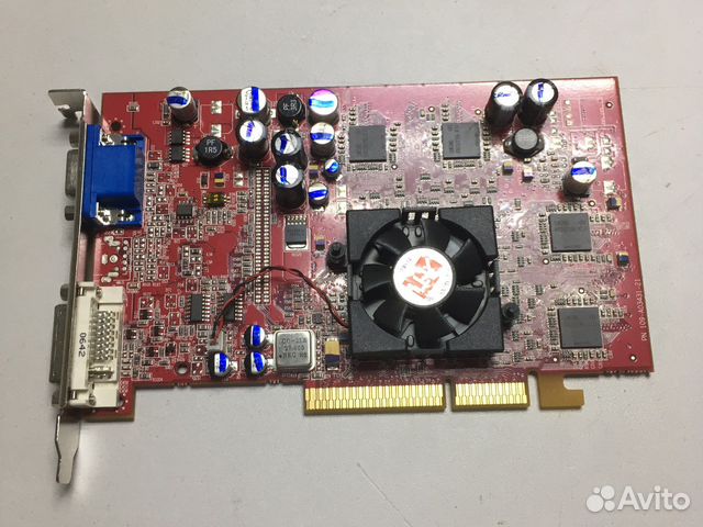 Видеокарта AGP Ati Fire gl 128mb