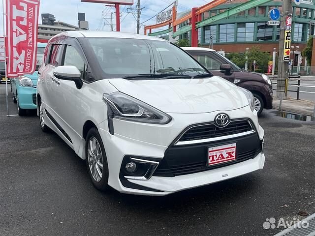 Toyota Sienta 1.5 CVT, 2017, 17 785 км