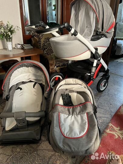 Коляска adamex 3 в 1