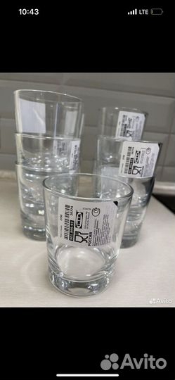 Стаканы икеа даррока