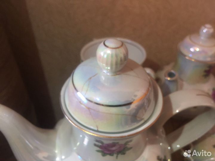 Сервиз чайный и кофейный. Кольдиц Фарфор из гдр