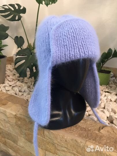 Шапка ушанка женская