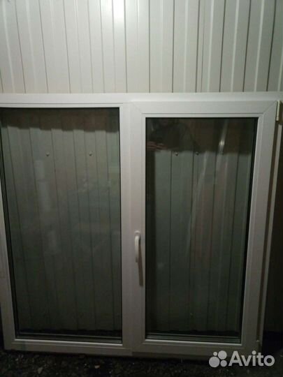 Окно пластиковое 1450-1415мм