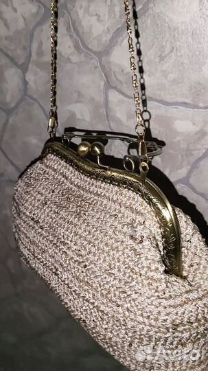 Винтажная сумка ручной работы