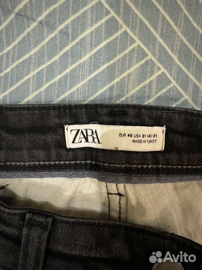 Джинсы zara мужские