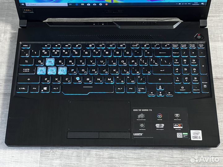 Игровой Asus TUF i5-10300H/ 1650Ti/ 16GB/ 144Hz