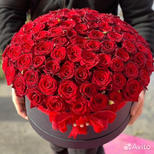 Розы Доставка Букет Роз, 51 Роза / 101 Роза