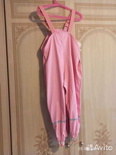 Прорезиненные штаны для девочки