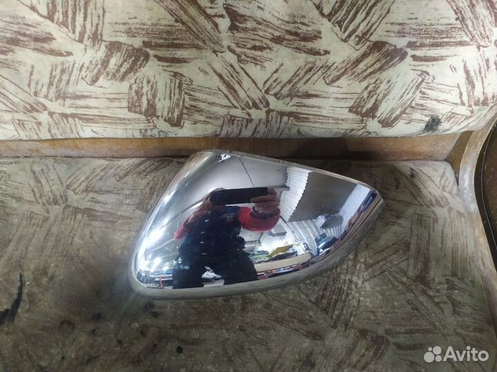 Jaguar xe xf xg крышка зеркала левая хром
