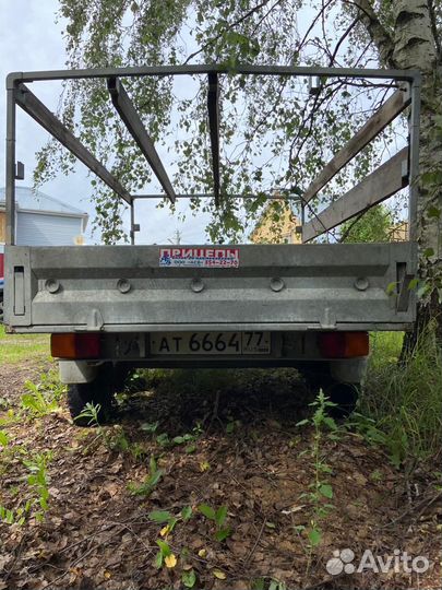 Прицеп бортовой Тонар 83101, 2002