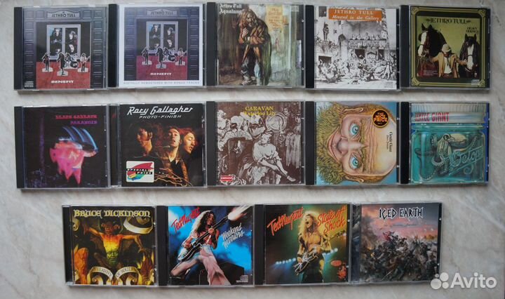 Фирменные аудио CD's (USA, Europe)