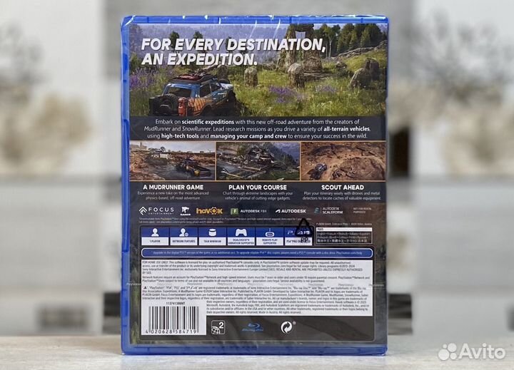 Expeditions A Mudrunner Game (Новый Диск) Sony PS4