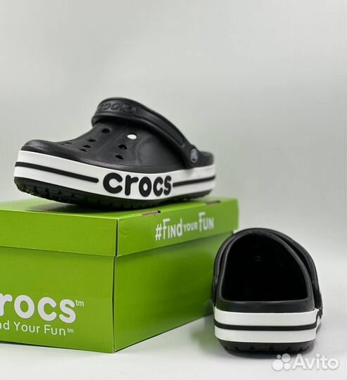 Мужские Сабо Crocs Bayaband Clog Black