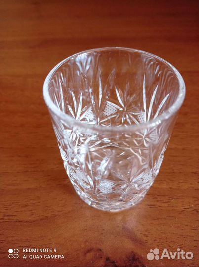 Стопки хрустальные СССР