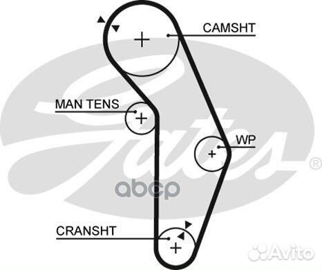 Ремень грм 5352XS Gates