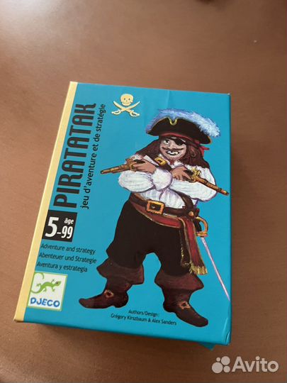 Игра djeco piratatak. Пират