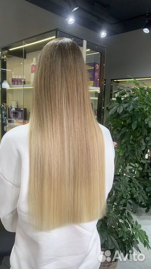 Наращивание натуральных волос