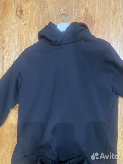 Черный костюм (худи и штаны)