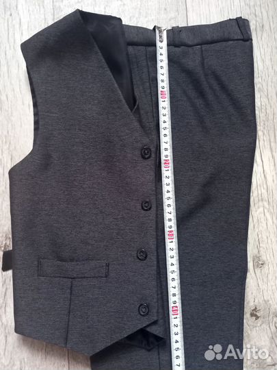 Брюки мужские классические серые