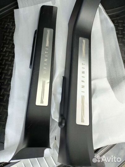Накладка порога infiniti fx37/qx70