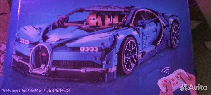 Lego Technic 42083 Bugatti Chiron(аналог)