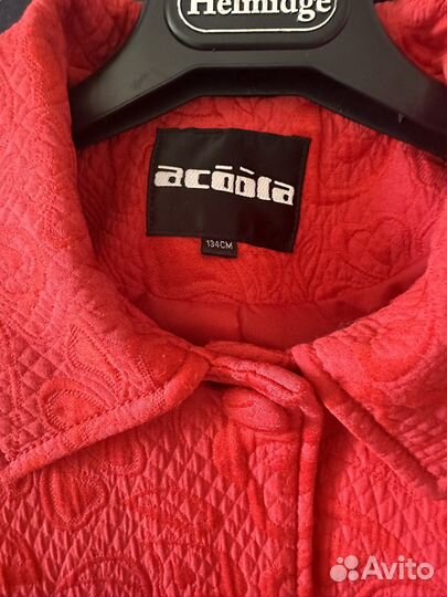 Пальто для девочки acoola 134