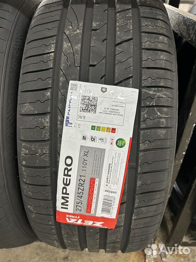 Zeta Impero 275/45 R21 и 315/40 R21 111Y